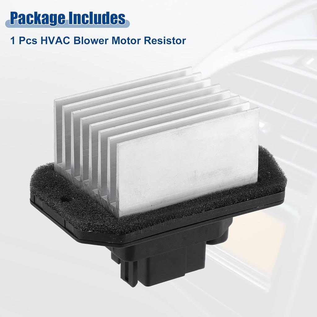 ACROPIX HVAC Blower Motor Resistor Replacement Fit for Land Rover Range Rover - Pack of 1 Silver Tone