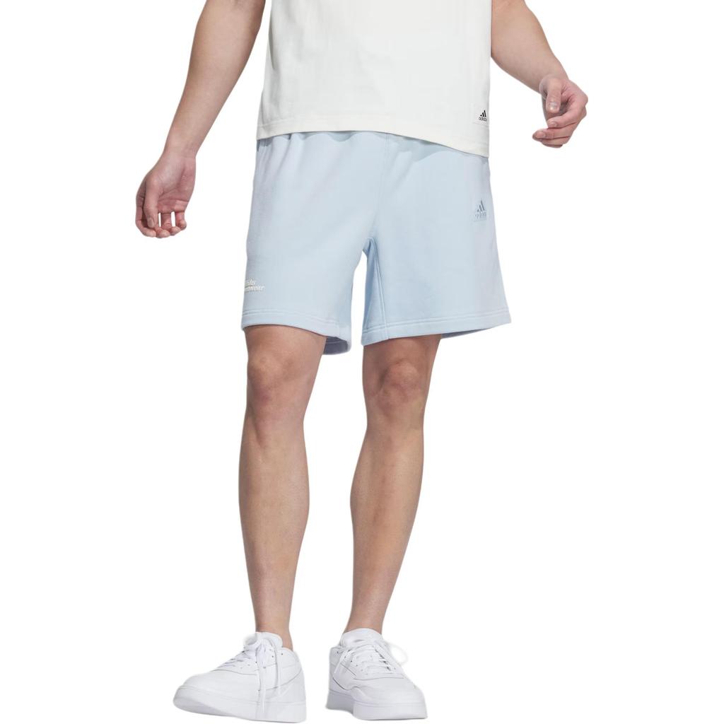 Adidas Heavy French Terry Shorts Men Bottoms Light-Blue IT3931