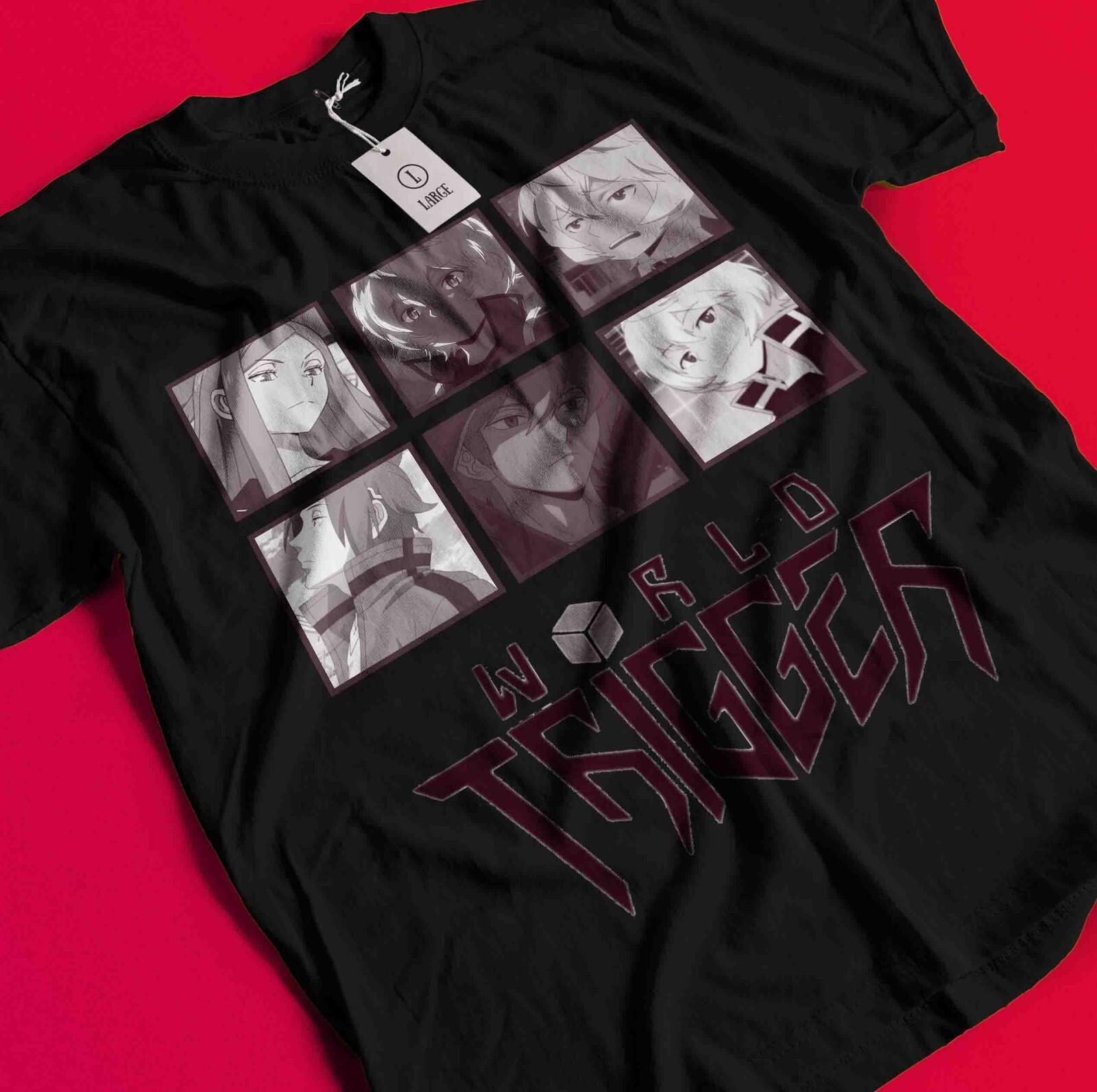 World Trigger Shirt Hyuse Tshirt Osamu T-Shirt Yuma Kuga Tee Ai Kitora Anime BB208 4XL