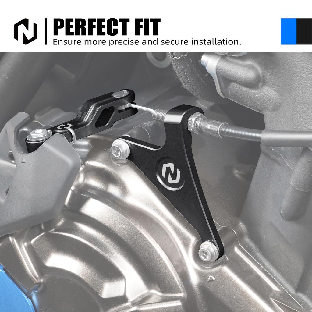 NICECNC For Yamaha Tenere 700 T700 2019-2024 Clutch Arm Bracket Shift Stabilizer Tenere 700 World Raid 2022 2023 MT07 2018-2022