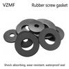 Rubber gasket screw seal ring waterproof soft Dingqing gasket cushion flat gasket temperature resistant shock absorbing gasket