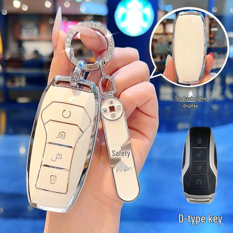 BYD Dolphin & Model Key Cover for Han, Qin Plus DMI, Song L, Kou Pro, Yuan, Tang, Seagull EV, Destroyer 05, Seal 06