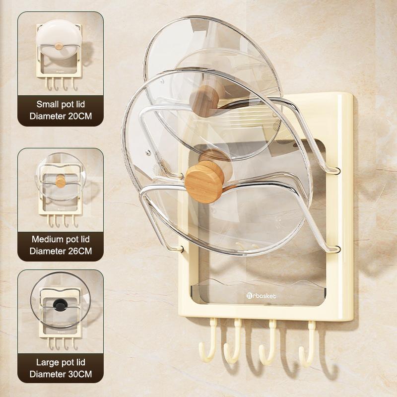Wall Mounted Hair Dryer Holder Curling Iron Holder Hair Styling Tools Organizer With Shelf Hooks Multi-Functional Storage Rack