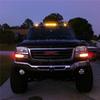 3pcs Full Amber LED Cab Roof Marker Light For GMC Sierra 2500HD 3500HD 2007-2020