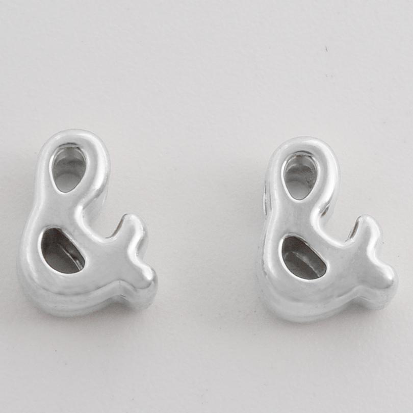 3/6 Stück Kein Ausbleichen Mini-Buchstabenperlen 304 Edelstahlperlen Für Schmuckherstellung Zubehör Handgefertigte Armbänder Fußkettchen Materialien Großhandel