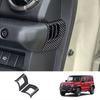 For Suzuki Jimny Nomade -2025 ABS carbonfiber door handle bowl window rise switch gear Handbrake AC vent Navigation cover