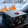 Quick Warm Air Blower For Automotive Use 12/24V Efficient Heating Fast Heating Car Defrost Defogger Small Size