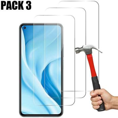 [3 Pièces] Verre Trempé Pour Xiaomi Mi 11 Lite Protection d'Ecran