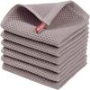 Cotton Dish Cloths - Weave Soft And Absorbent Dish Towels - 6 Pack Quick Dry Dish Rags - 13 X 13 Inches Dishcloths For Kitchen Washing Dishes