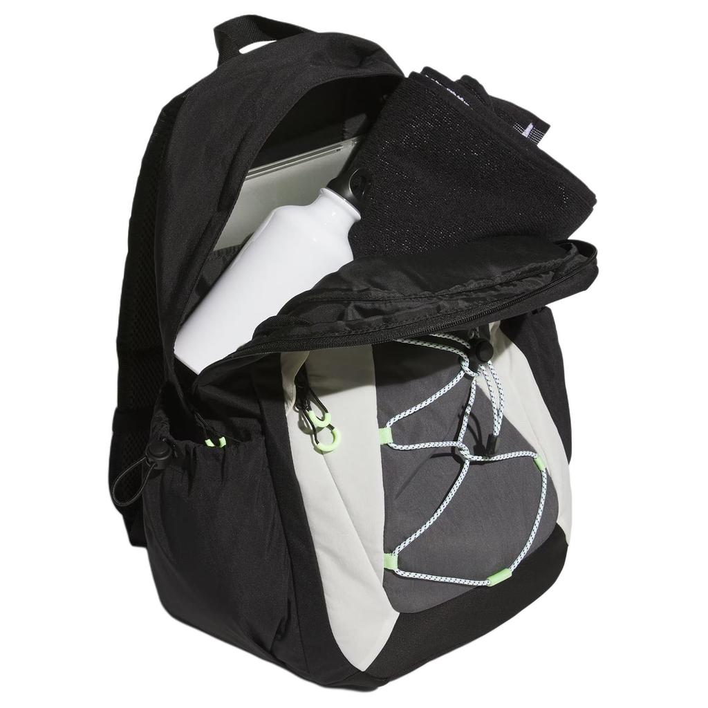 Adidas CITY ESCAPE Recycled Polyamide Backpack Regular Men's Black & Dark Gray & Jade White JW1651