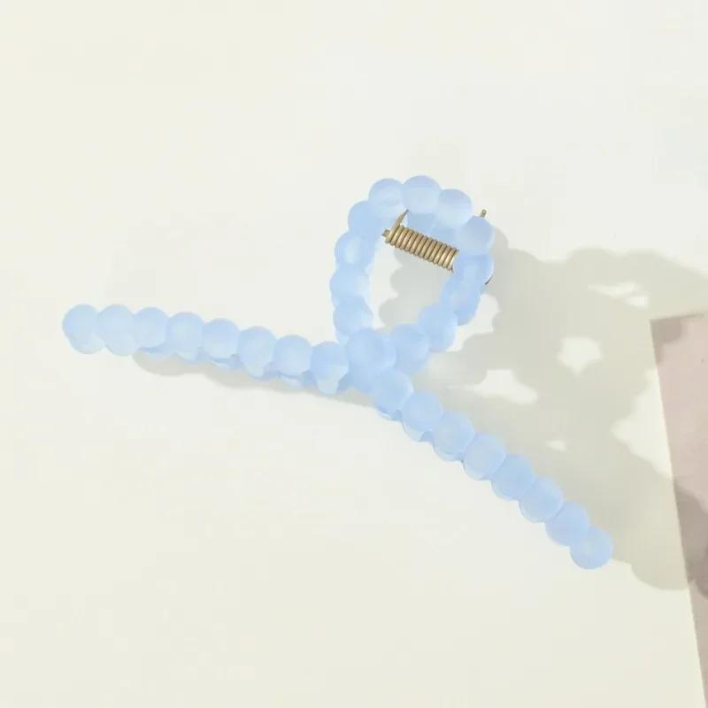 Transparent Hair Clip Claws for Women Girls Summer Sweet Crab Hair Barrettes Hairpins Headwear Party Hair Accessories Hairpins