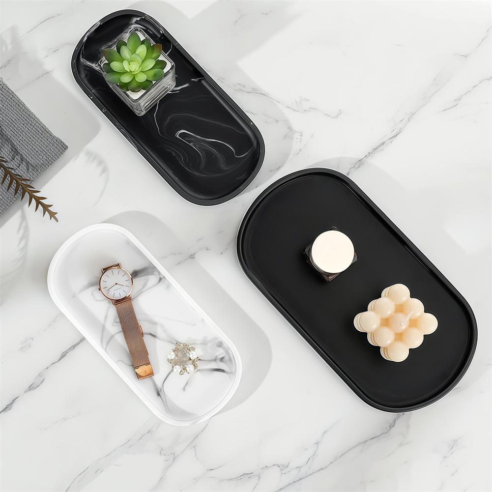 Countertop Organizer Silicone Bathroom Tray Soap Dispenser