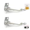 EDP1264-1 2 Pieces Rear Door Hinge Stop Check Strap Limiter 7700828428 for Renault Megane MK1 1996-2003