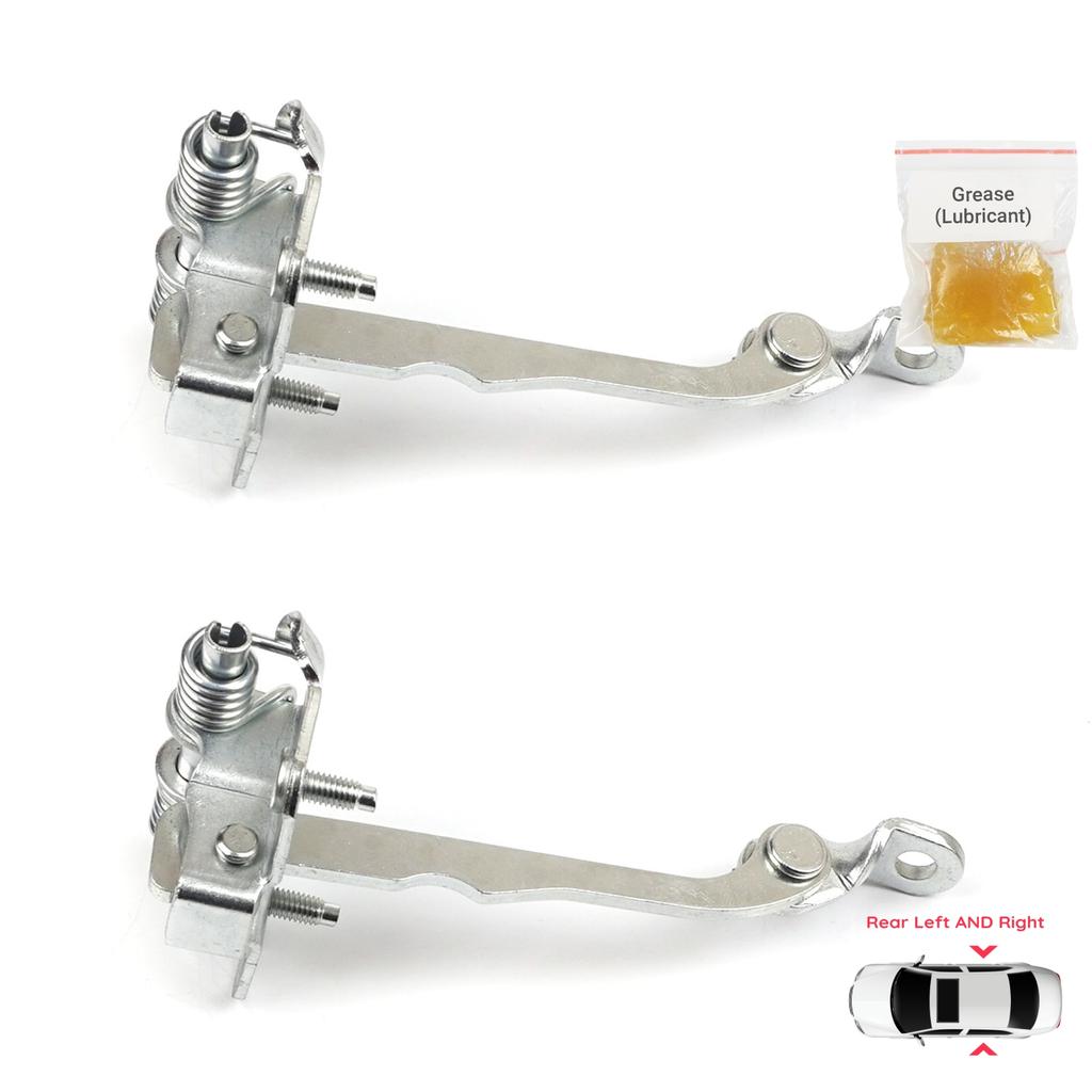 EDP1264-1 2 Pieces Rear Door Hinge Stop Check Strap Limiter 7700828428 for Renault Megane MK1 1996-2003