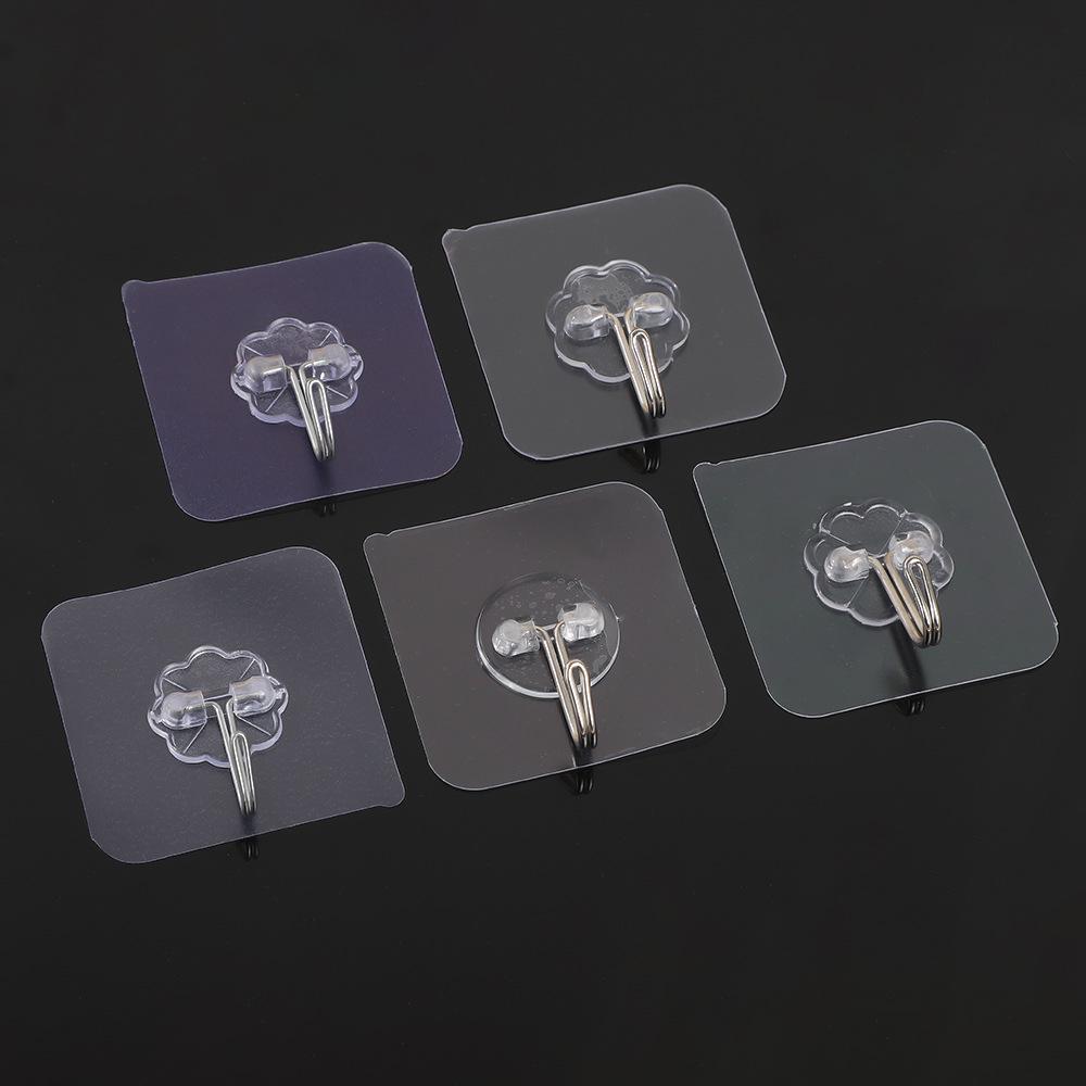 

Прозрачные самоклеящиеся крючки без следов для ванной и кухни – Легко устанавливаются, липкие крючки без сверления для одежды и шляп Bulk