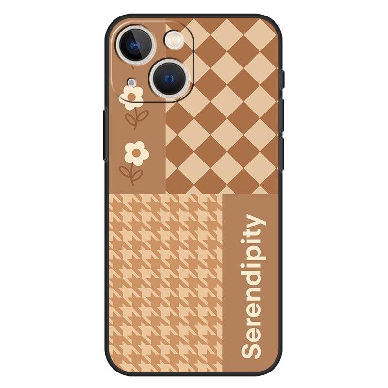 Case for Iphone 11 13 12 Pro Max Cover Xr 7 8 Plus Funda XS X 14 5 5s SE2020 Coque Luxury Nice Design Pattern