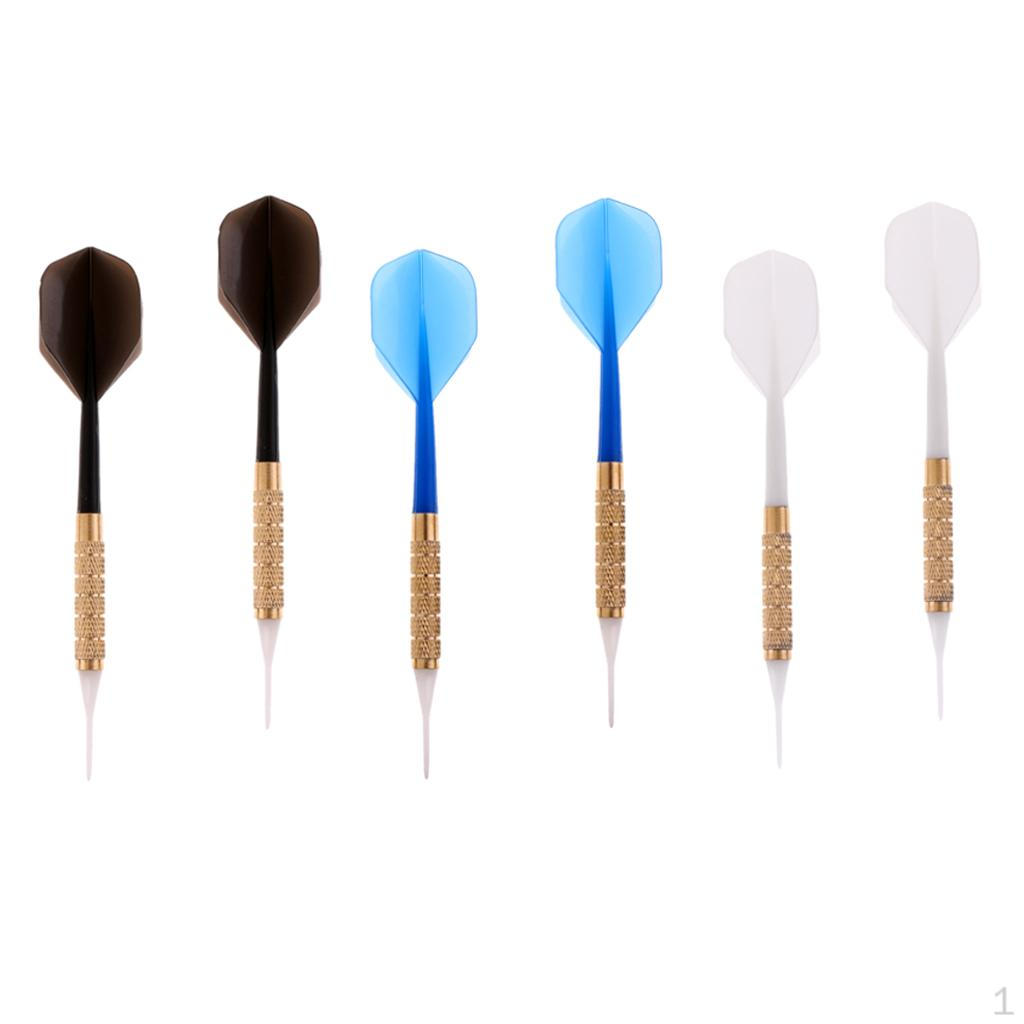 

6PCs Luxury 14g Soft Tip s for Electronic Games - Safer