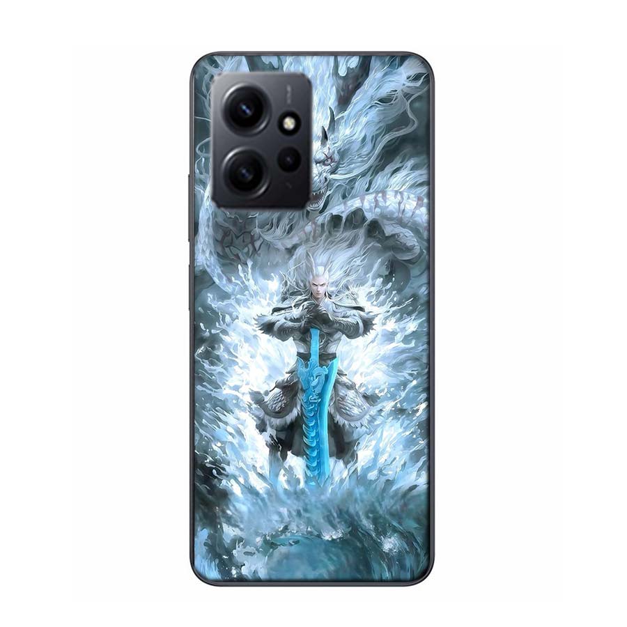 N-Nezha Anime Movie Phone Case For Redmi Note 14 15 Pro 5G 13 12 Pro Plus 11 11T 11E 11S 10 Pro 10S 9 9S Cover Cell Clear TPU Ca