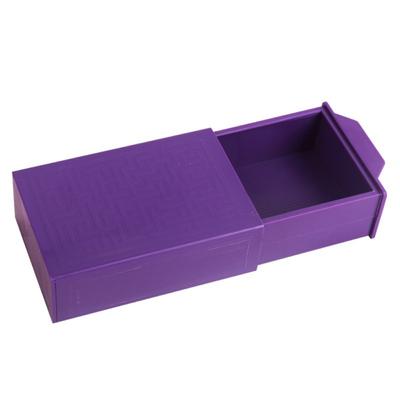 Magische Lila Magische Verschwindekiste Kunststoff Magie-Sets Lustige Magiebox für Kinder Teenager