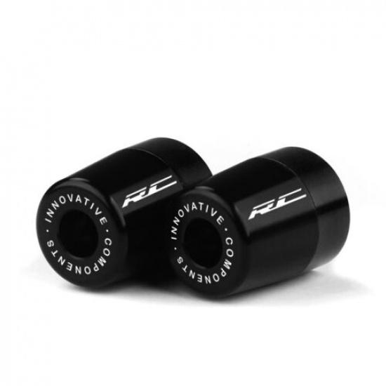 For 390 RC 390RC RC390 RC-390 Handle Bar Ends Hand Grips Plugs Caps Decor чёрный