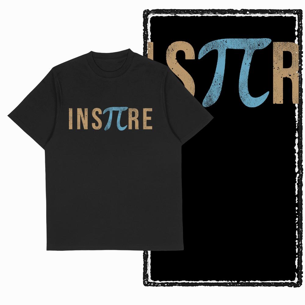 Coolmind SC 100% Cotton math lover pai Graphic T shirt fo men Cool math Big Size vintage BLACK men's novelty tee shirt