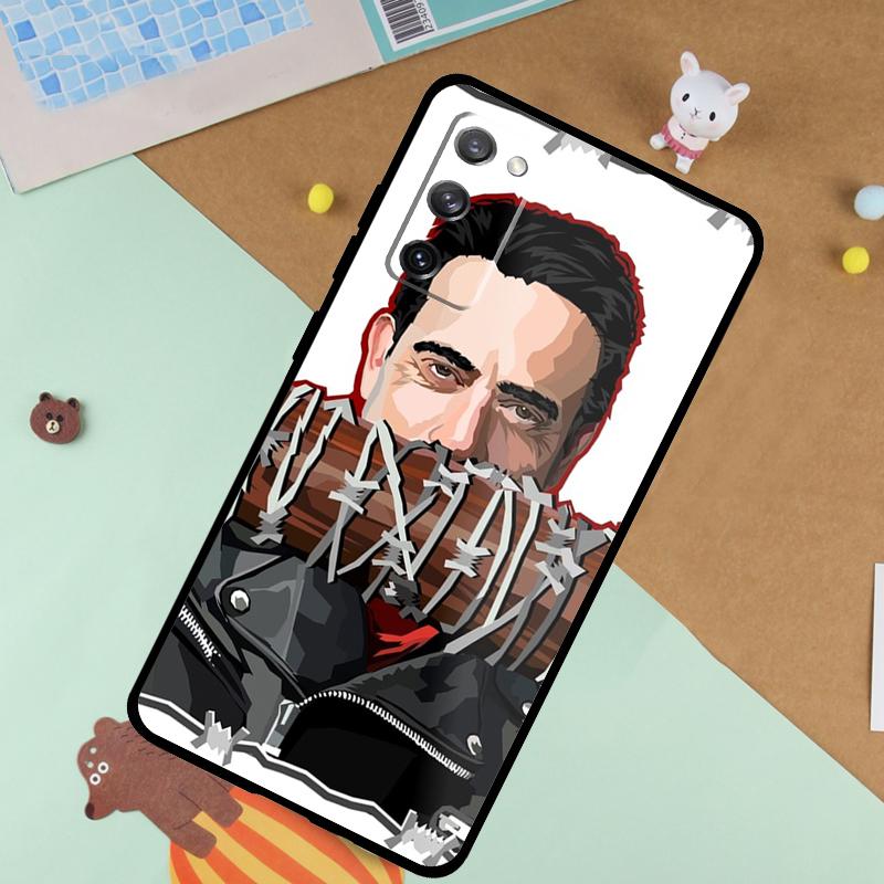 

Negan Soft Case For Samsung Galaxy S24 Ultra S9 S10 S20 S22 S21 Plus S23 FE S25 Ultra Funda Cover Galaxy S20Ultra