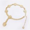 Elegant Waist Belt Aesthetic Head Charm Photo Props Belt for Jeans Dress Belt Body Jewelry Metallic Chain