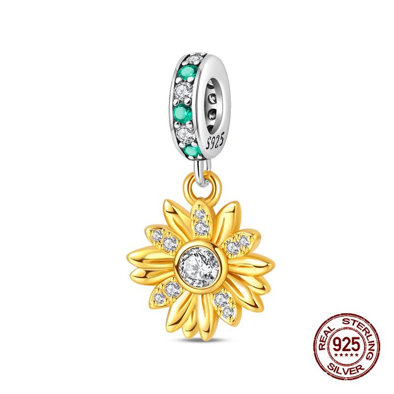 Autumn New Copper Brown Maple Leaf Pumpkin Bee Charms Bead Fit 3Mmoriginal Bracelets Diy Jewelry Warm Gift