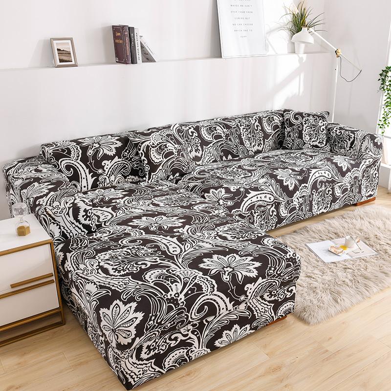 Sofa Slipcovers Sofa Covers For Living Room Housse Canape Elastic Sofa Cover Stretch Sectional Couch Cover 