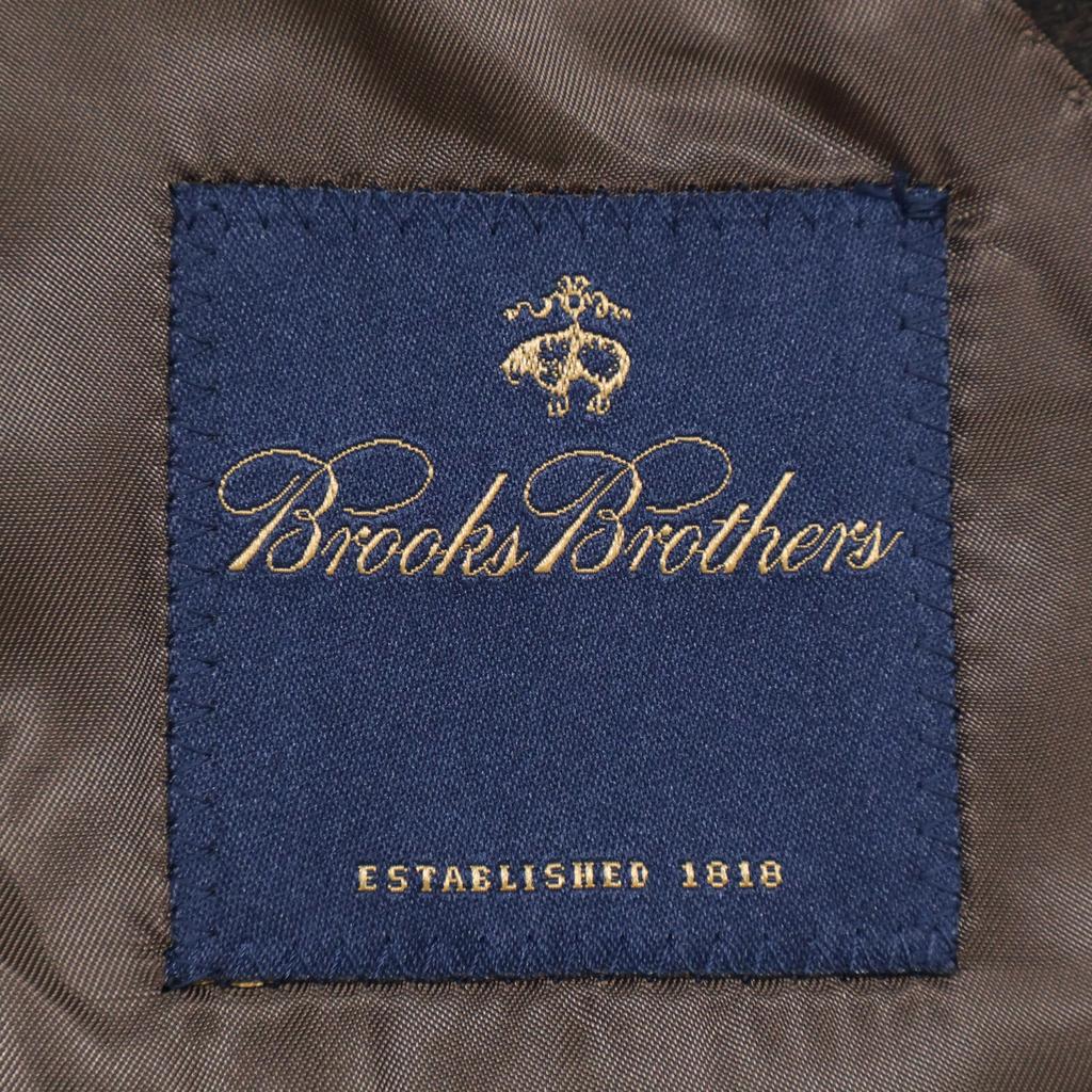 Brooks Brothers [Guter Zustand] S19-39-6001 Woll-Chestercoat 34R Dunkelbraun Gebraucht