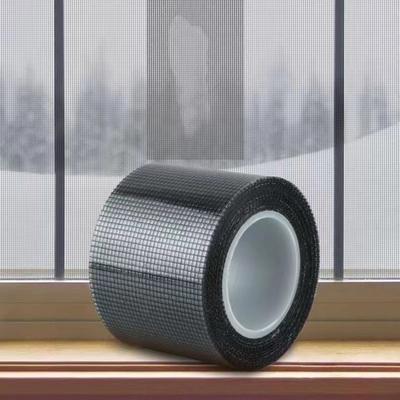 Window Screen Patch Repair Kit Fiberglass Covering Mesh Strong Adhesive Tape Mesh Repair Tape Seal for Window and Screen Door