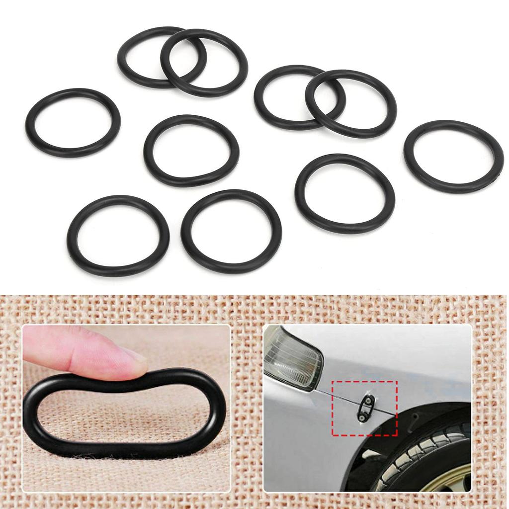 Quick Release Fasteners Rubber Bumper Fasteners, 10 Pcs Car Bumper Fender Quick Release Fastener