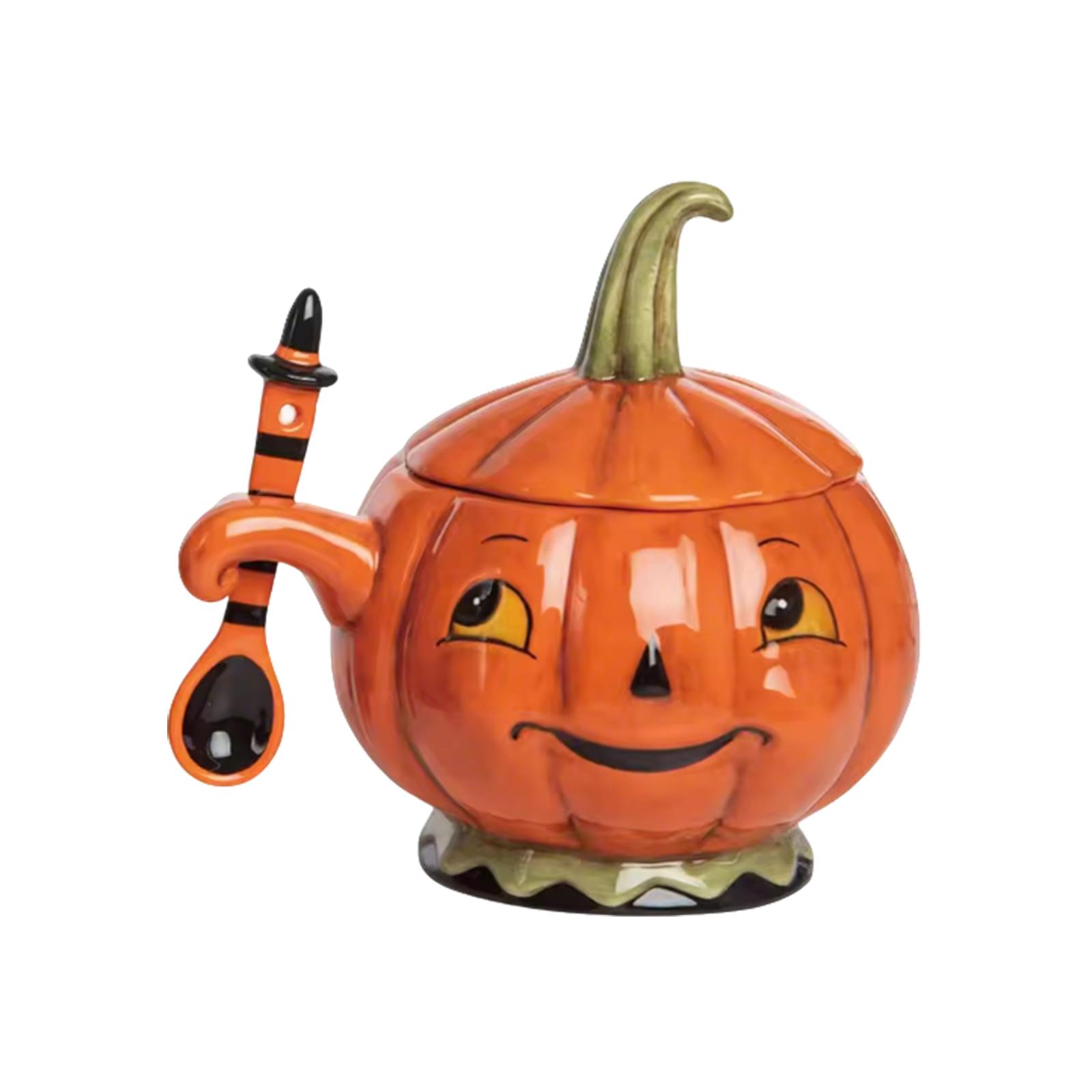 

Ретро Хэллоуин Тема, Улыбающиеся Тыквы, Конфетницы, Банки для Закусок и Конфет, Чашки для Напитков и Десертов на Хэллоуин, Мороженое, Горячий Какао и т.д. One Size чёрный