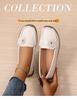 2024 Spring Women's Soft Sole Loafers: Comfortable, Flat, Casual Plus Size Bean Shoes