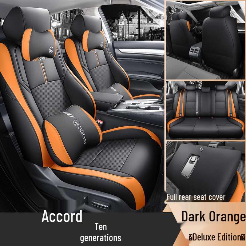 Honda Accord 10. Generation Ganzjahres-Kunstleder Autositzkissenbezug