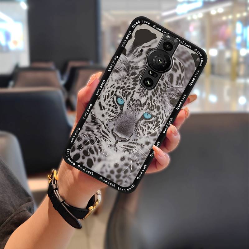 Waterproof Graffiti Phone Case For Sony Xperia Pro-I Back Cover Phone Pouch Anti-knock Soft Case Cute TPU Shockproof