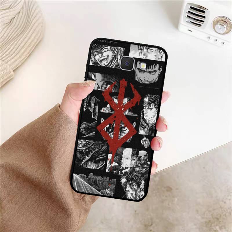 Anime Berserk Guts Pouzdro na telefon pro Samsung J8 J7 Core Dou J6 J4 plus J5 J2 Prime A21 A10s A8 A02 kryt