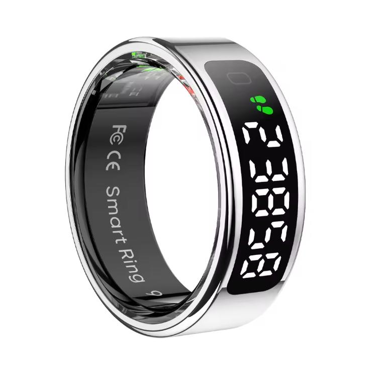2026 COLMI R12 Smart Ring con Schermo Display e Touch, Ricarica Wireless, Gestore della Salute, Impermeabile 5 ATM Per Uomini Donne