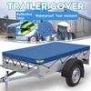 420D Oxford Truck Canopy Universal Trailer Tarp Durable Trailer Protective Cover  Trailer Supplies