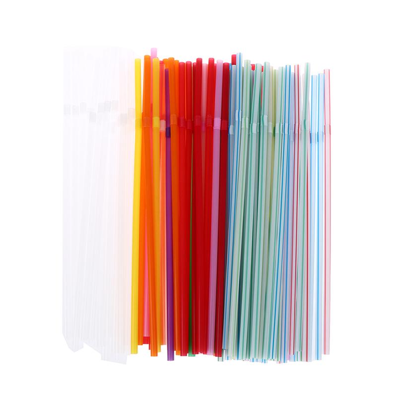 200/400 Stück Plastik Trinkhalme 8 Zoll lang mehrfarbig gestreift bettbar 200/400 Stück Plastik Trinkhalme 8 Zoll lang mehrfarbig gestreift bettbar