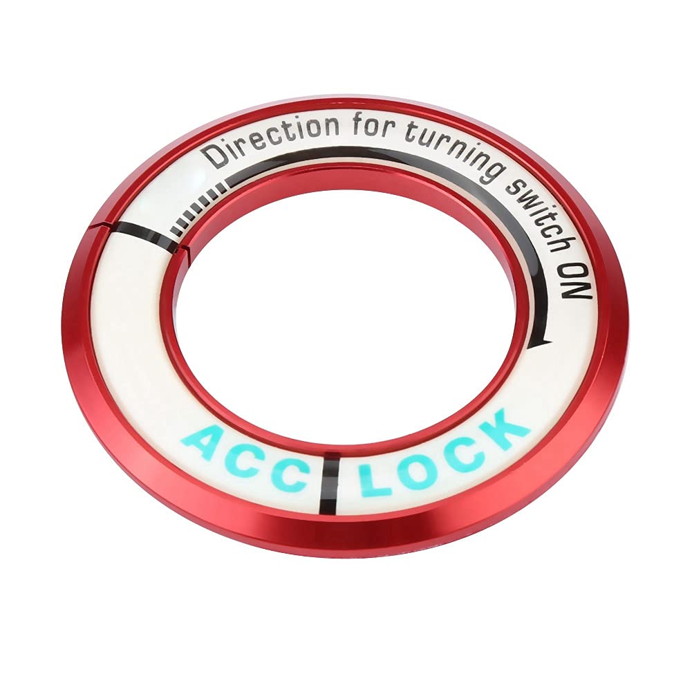 EBTOOLS Car Ignition Switch Decoration Ring Circle Keyhole Cover Trim for Excelle XT GT