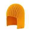 Winter and Autumn Knitted Wig Fashionable Ear-protection Warm Woolen Hat Cold Protection Warm Pullover Hat