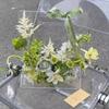 Transparent Acrylic Flower Box Hand Bag Packing Material Bouquet Wrapping Bag Reusable Portable Flower Bag Wedding Party