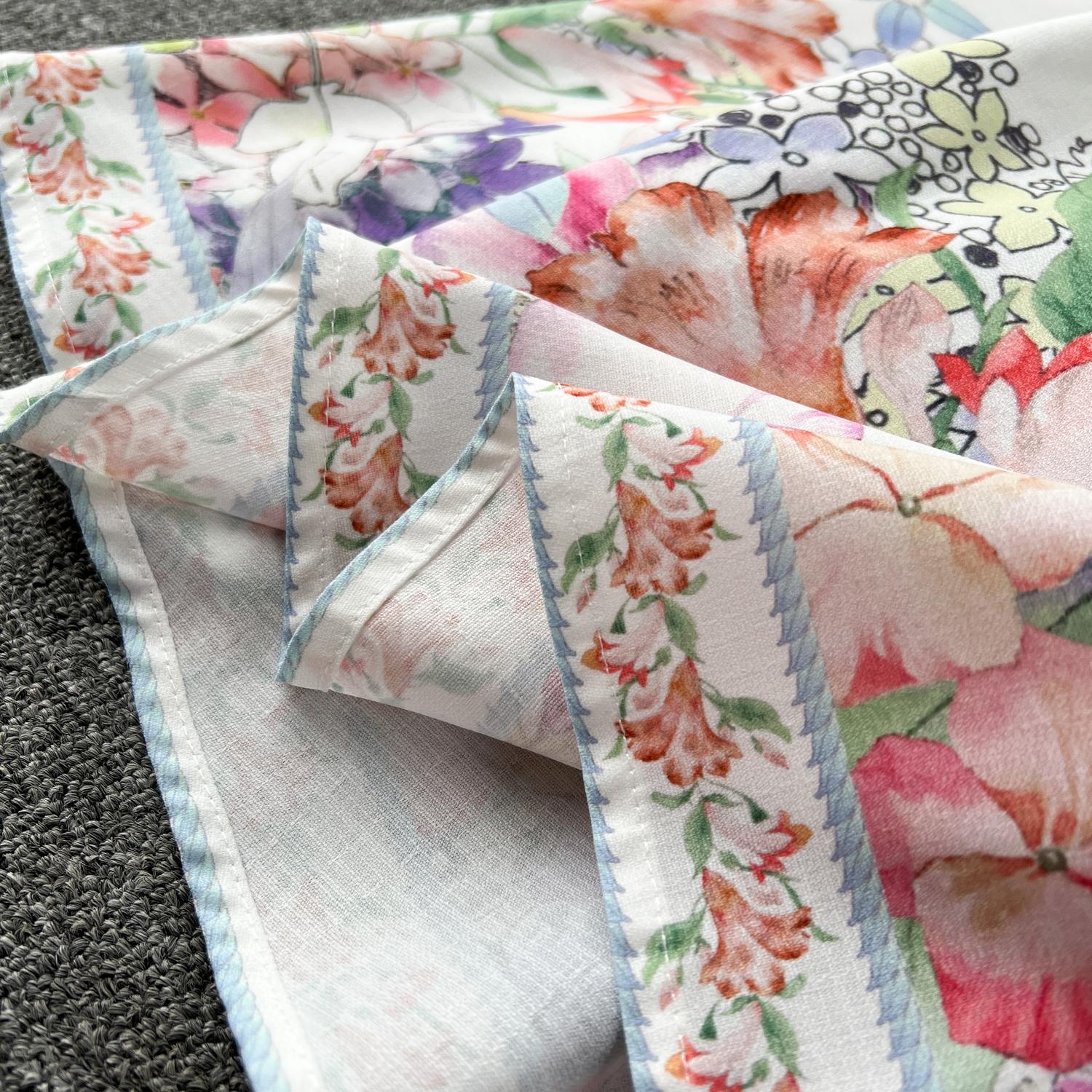 Весеннее вечернее платье с французским принтом для женщин — фото 15