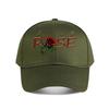 Artistic Red Blue Rose Home Decor Baseball Cap Fashion Unisex Sunhat Womens Outdoor Sports Snapback Cap