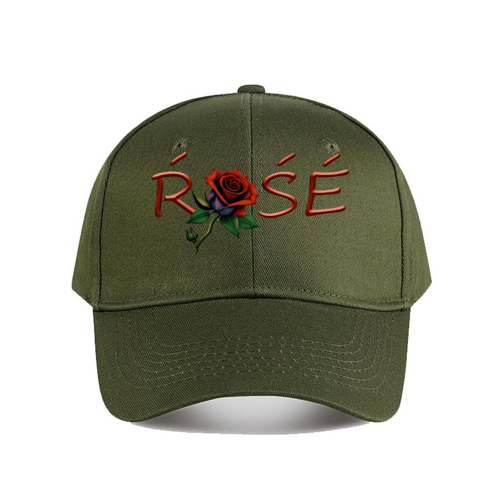 Artistic Red Blue Rose Home Decor Baseball Cap Fashion Unisex Sunhat Womens Outdoor Sports Snapback Cap