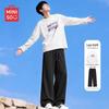 MINISO Men's Graphic Cotton Blend Lounge Set
