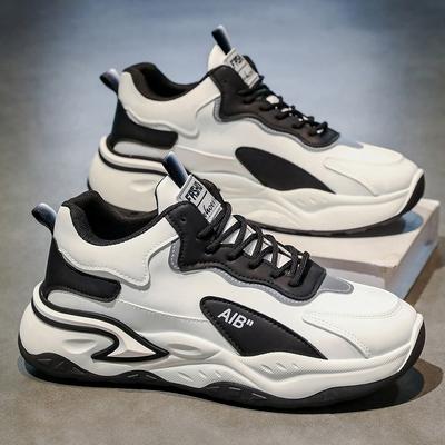 New Autumn Youth Middle School Students Non-slip Heightening Soft-soled Casual Running Shoes