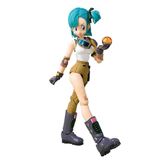 Figura de acción de Bulma de SHFiguarts "Dragon Ball" (Exclusivo de la Tienda Web Tamashii)