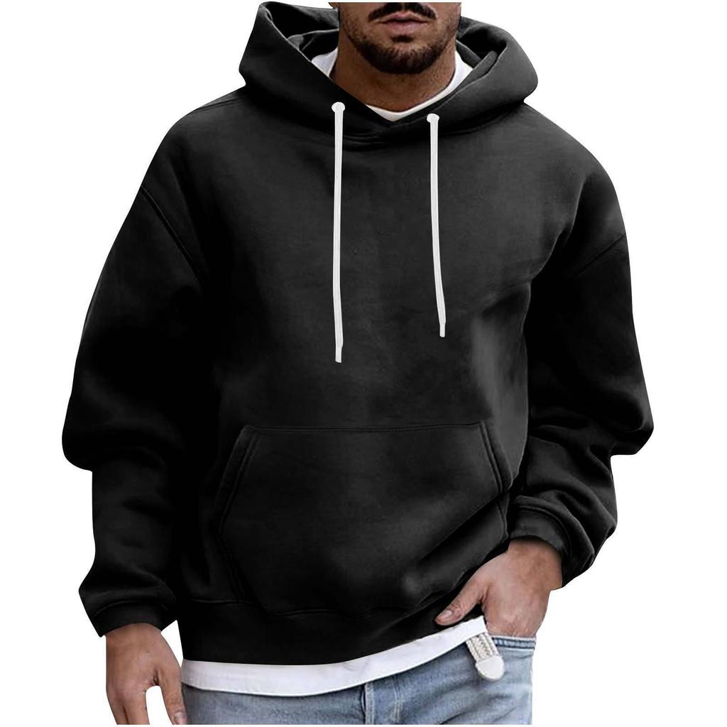 Unisex Loose Casual Fleece Pocket Hoodies - Available In Stock